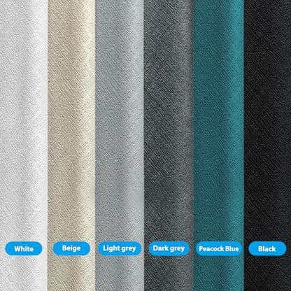 MaKefeile Room Divider Curtains Total Blackout Privacy Curtain Panel Room Thermal Insulated Noise Reduction Curtains for Bedroom Window Living Room Ceiling Track Curtain W 8.3 ft × H 9 ft Dark-Grey - color: Dark-grey, size: 100"W x 108"L (Pack of 1)