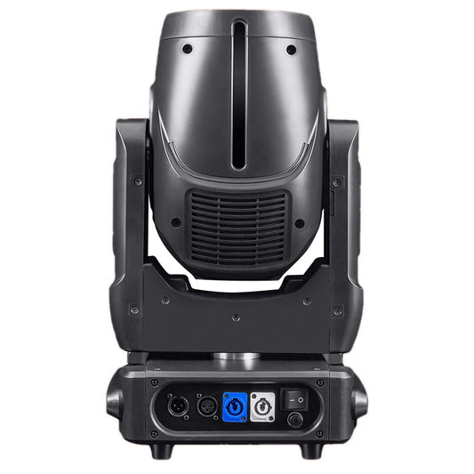 295W Moving Head Stage Light DMX512 Beam 7r Spot Wash Rainbow Gobos Colors Prisms Sound Activated Strobe DJ Club Party Wedding Events Stage Lighting (1 Pcs Light)