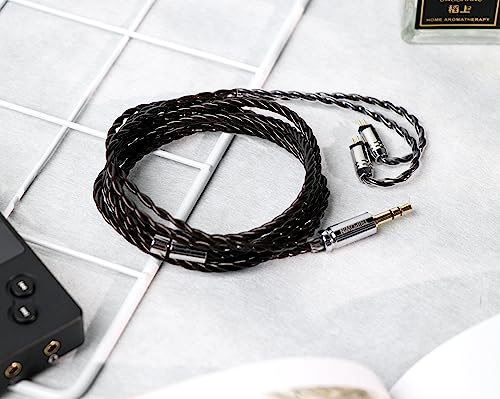 Linsoul Tripowin Mirage IEM Cable,30AWG OCC 4N HiFi IEM Upgrade Replacement Cable, with 3.5mm Audio Jack for in-Ear Monitor Audiophile Musician(2pin 0.78mm) - size: 2-Pin 0.78mm