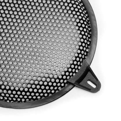 8 Inches Speaker Grill Cover: Metal Round Hole Subwoofer Grill Cover Protector, Car Audio Speaker Grill Cover(Pack of 2)