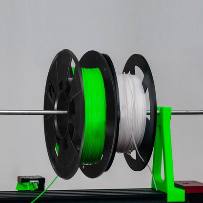 TEHAUX 2Pcs Cord Storage Reel for 3D Printer Filament 0.25kg Plastic Cable Extension Cord Reels for Home School Studio Organization