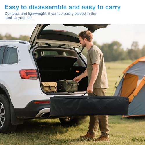 Outdoor Projector Screen and Stand,150-inch Indoor Portable Projection Screen,16:9 4K HD Wrinkle-Free Rear Front Movie Screen with Carry Bag for Backyard Movie Night RVing Home Theater