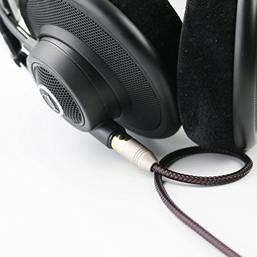 NewFantasia Replacement Audio Upgrade Cable Compatible with AKG K240, K240S, K240MK II, Q701, K702, K141, K171, K181, K271s, K271 MKII, M220, Pioneer HDJ-2000 Headphones 3meters/9.9feet - size: 3m