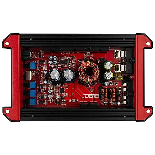 DS18 G700.2D Full-Range Class D 2-Channel Amplifier 700 Watts Max Power 2 Ohm Stable, Bridgeable at 4 Ohm - Low/High Level Inputs - Small and Powerful Car Amplifier for Stereo Sound Systems - style: 700 Watts 2-Channel