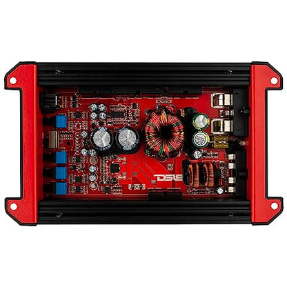 DS18 G700.2D Full-Range Class D 2-Channel Amplifier 700 Watts Max Power 2 Ohm Stable, Bridgeable at 4 Ohm - Low/High Level Inputs - Small and Powerful Car Amplifier for Stereo Sound Systems - style: 700 Watts 2-Channel