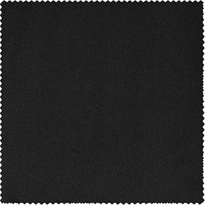 HPD Half Price Drapes Signature Grommet Blackout Velvet Curtains 96 Inches Long Heat & Full Light Blocking Blackout Curtains for Bedroom & Living Room (1 Panel), 50W x 96L, Warm Black - color: Warm Black, size: 50"W x 96"L (Pack of 1)