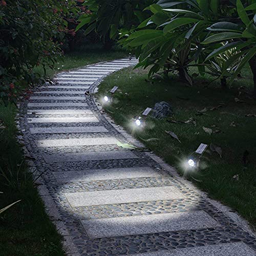 SOLVAO Solar Spotlight | 200 Lumen Ultra Bright | Waterproof, Adjustable 270° | Flag Pole, Outdoor, Landscape, Yard, Driveway | Auto On/Off | No Wiring Required - size: 1 Pack