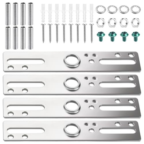 4 Set 4"Light Mounting Bracket Ceiling Light Fixture Mounting Bracket Kit