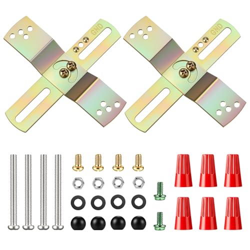Light Fixture Mounting Brackets 4-inch Adjustable Mounting Plates