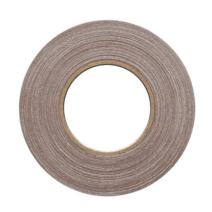 1" Width ProTapes Pro Gaff Premium Matte Cloth Gaffer's Tape With Rubber Adhesive, 11 mils Thick, 55 yds Length, Brown (Pack of 1)