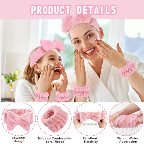 31 Pcs Makeup Brushes Set with Makeup Sponges and Triangle Powder Puffs, Premium Synthetic Foundation Blending Blush Eyeshadow Brushes with Spa Headband, Wristbands & Brush Cleaning Bowl