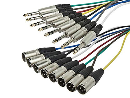 Monoprice Stage And Studio Patch Cable, 10ft (601297) - size: 10 feet, style: Music