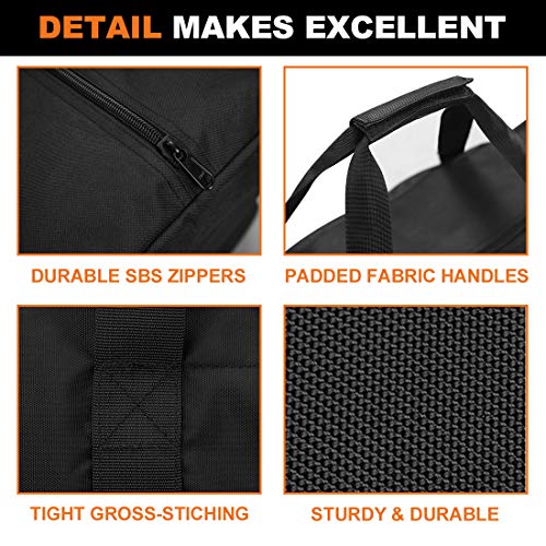 COOLBEBE 2 Pack Sports Duffle Bag - Extra Large Travel Duffel Luggage Bag - size: 47" x 13.7" x 17.5" 2Pack