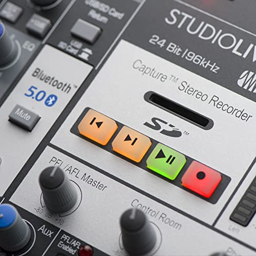 PreSonus StudioLive AR8c Analog Mixer with Studio One Pro Software - size: 8-Channel
