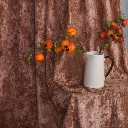 Dusty Pink Velvet Curtains 96 Inches, Super Soft Light Dimming Drapes for Nursery Girls Bedroom Elegant Thermal Insulated Panels with Energy Saving Design, W52 x L96, 2 Panels - color: Dusty Pink, size: 52"W x 96"L (Pack of 2)