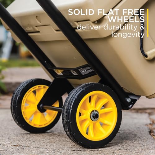 Gorilla Heavy Duty Steel Hand Truck, 400 lb. Capacity, Telescoping Handle | Steel hand truck with a telescoping handle for homeowners and small business owners moving boxes, appliances and equipment.