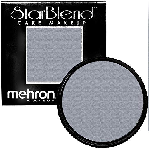 Mehron Makeup StarBlend - MONSTER GREY, Wet/Dry Pressed Powder Face Paint - color: Monster Grey, size: 2 Ounce (Pack of 1)