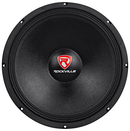 Rockville RVP15W4 1000W Peak / 500W RMS 15" Raw DJ Subwoofer 4 Ohm, 51oz Magnet, 2.5" CCAW Voice Coil, 100dB Sensitivity, Durable Steel Basket, for DJs and Live Events | 1000W Peak, 500W RMS, Replacement Woofer, 2.5" CCAW Voice Coil, Banana Plug Terminals