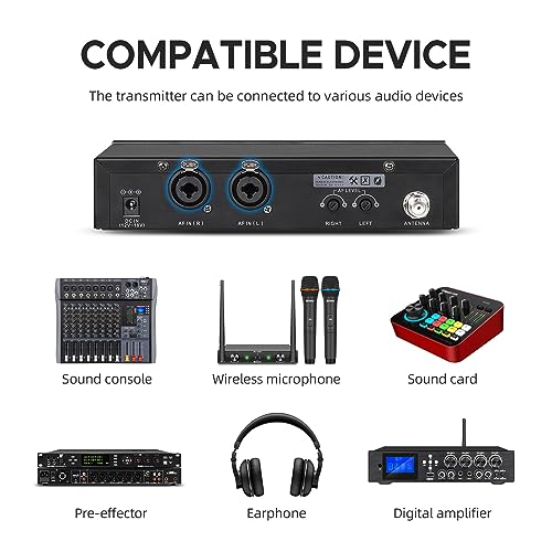 D Debra Bodypack with Earphone Only Suitable for ER-280 Wireless in Ear Monitor System, Can Not Be Used Alone (Only 1 Receiver) - size: Only 1 Receiver