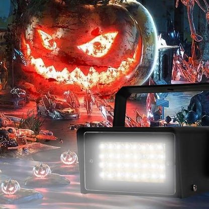 ENUOLI 32 LED Mini Strobe Light Super Bright LED Bulbs((32 LEDs 2packs)) | for Halloween,Variable Flash Speed Control Flashing Lights for Christmas,Clubs,Stage Light Effect,Disco,Bars,Party Lights - style: 2Pack 32LED