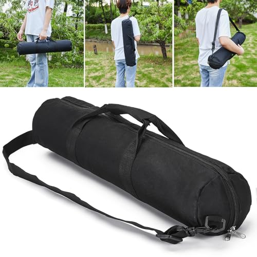 Tripod Carrying Case Bag - 22.5x7.5x7.5 in Padded Heavy Duty Tripod Case with Shoulder Straps & Handle(S) - size: 22.5x7.5x7.5 in