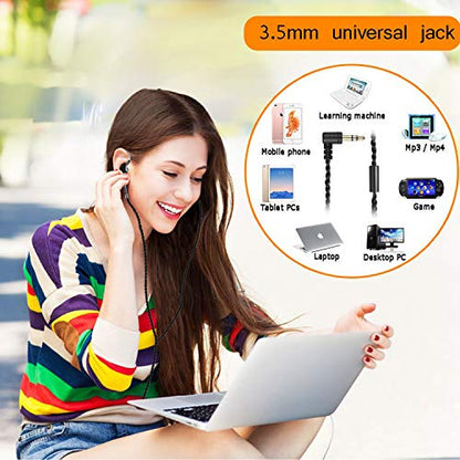 DEMAKE in Ear Monitor with Detachable 3.5mm Cable - color: Carbon Fiber, size: No Mic