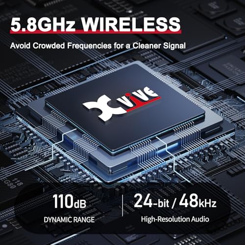 Xvive U45R2 Wireless in-Ear Monitor System with Two Receivers (5.8 GHz) - size: U45R2