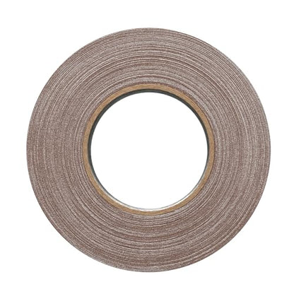 ProTapes Pro Gaff Premium Matte Cloth Gaffer's Tape With Rubber Adhesive, 11 mils Thick, 55 yds Length, 2" Width, Brown (Pack of 1)