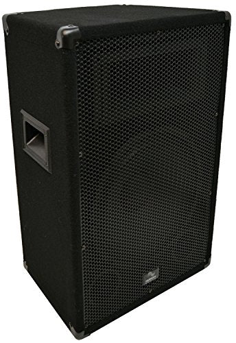 Harmony Audio 12 Inch Passive PA Speaker 150 Watt 2-Way DJ Venue Cabinet | Unpowered sound reinforcement for live bands karaoke and events, pairs with any amp rack, full range gig tone