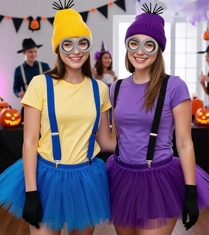 Halloween Costume Accessories for Adult Women - Halloween Costumes Party Cosplay Set for Teens Girls - color: Purple