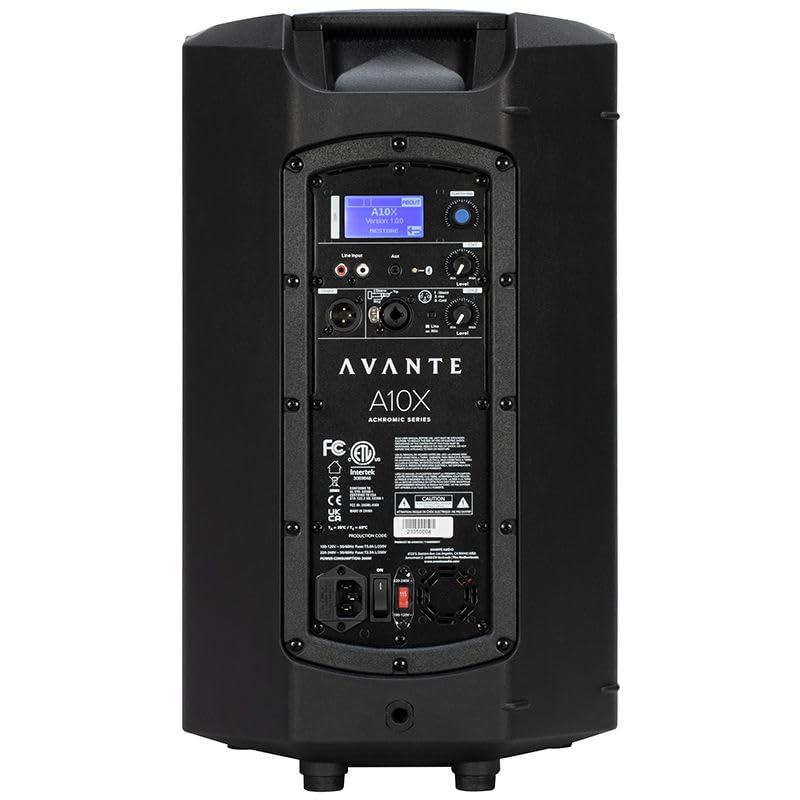 Avante Audio A10X a 10 inch 2 Way Powered Monitor Speaker - style: A10X