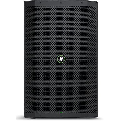 Mackie Thump215XT 1400W 15" Powered PA Loudspeaker System (DSP and Bluetooth) Bundle with with Auray Speaker Stand and 51" Stand Bag Plus 20" XLR-XLR Cable