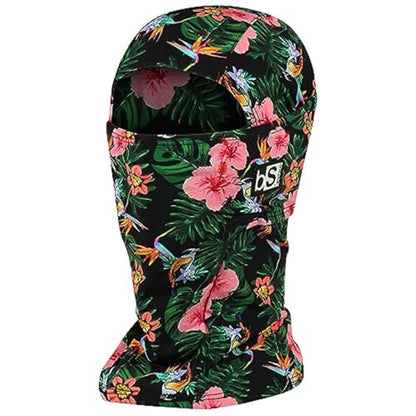 BLACKSTRAP Hood Balaclava Face Mask – Cold Weather Ski Mask, Breathable, Moisture-Wicking, and Helmet-Compatible - color: Birds of Paradise