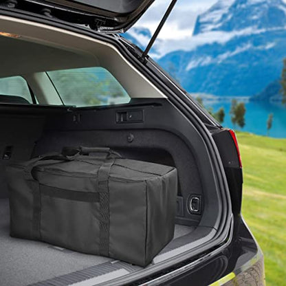 COOLBEBE 2 Pack 24" Sports Duffle Bag - 53L Travel Duffel Tote Bag, Black - size: 24” x 12” x 12” 2Pack