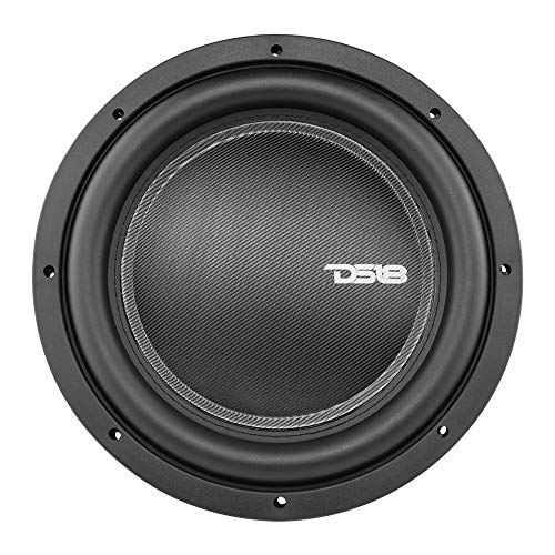 DS18 IXS10.4D Shallow Car Subwoofer - 10" 1000W MAX Power, 500W RMS, Dual Voice Coil, 4+4 Ohms Impedance (1 Speaker) - style: Dual 4-Ohms