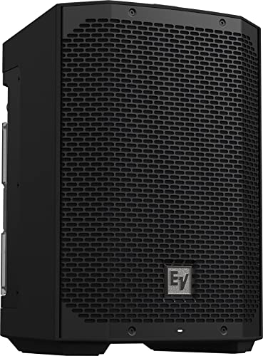 Electro-Voice Everse 8 8 Battery Powered Weatherized Pa Speaker (Black) | Powered Loudspeaker with Bluetooth Audio and Control Black - color: Black