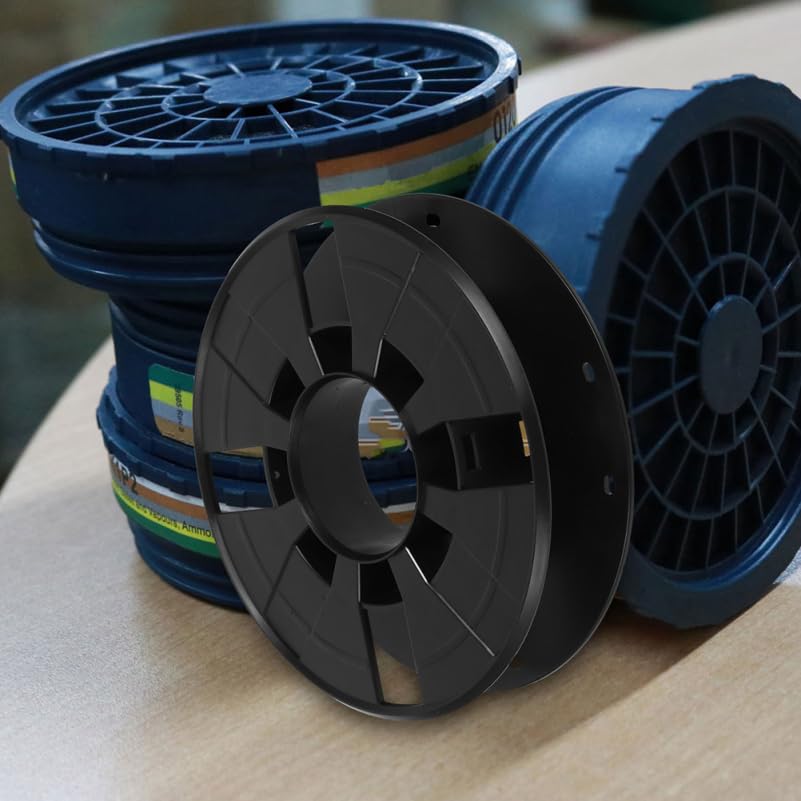 TEHAUX 2Pcs Cord Storage Reel for 3D Printer Filament 0.25kg Plastic Cable Extension Cord Reels for Home School Studio Organization