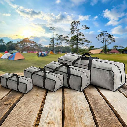 1 Pcs Zippered Tripod Bag, 59 x 10 x 10 Inch Water Resistant Oxford Cloth Outdoor Equipment Storage Bag with Handle for Travel Outdoor Camping Sports Fishing Rod, Grey - size: 59 x 10 x 10 Inch