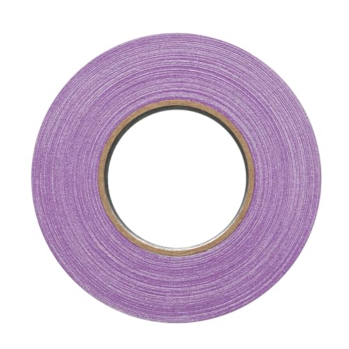 2" Pro Gaff Gaffers Tape 55 yards length purple matte. Premium Heavy-Duty Gaffers Tape trusted by professional Gaffers. Made in the USA. Holds Tight, Easy to remove. (Pack of 24)
