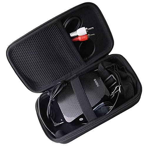 Hard EVA Dedicated Case for ZOWEETEK Portable Mini Voice Amplifier with Wired Microphone Case.