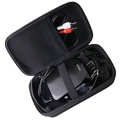 Hard EVA Dedicated Case for ZOWEETEK Portable Mini Voice Amplifier with Wired Microphone Case.