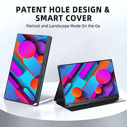 UPERFECT Portable Monitor, 15.6" IPS 1920X1080 FHD Eye Care Travel Screen - size: 15.6