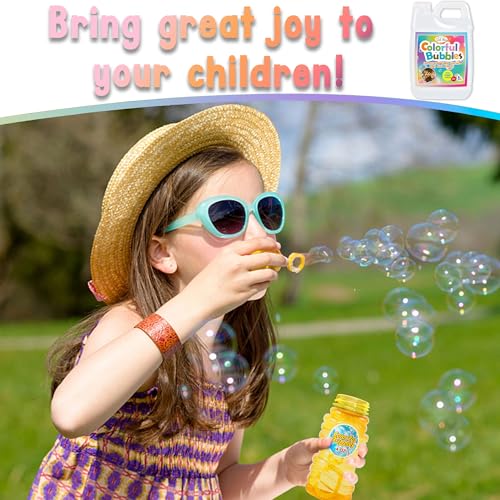 Lulu Home 2 Packs Bubble Concentrated Solution, White Bottle | 1 L/ 33.8 OZ, for Kids Bubble Machine, Giant Bubble Wand, Bubble Blower Toys, Birthday Party Favors - color: White
