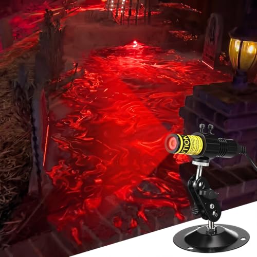 Aurelema 1 Pack Red Laser Halloween Module Generator with Timer - color: Red
