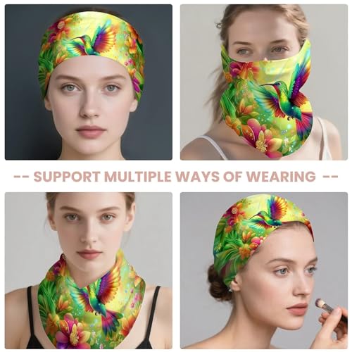 Art Owl Women's Slouchy Beanie Hat Cute Turban Hats Cancer Headwear Caps Baggy Skull Sleep Scarf - color: Floral Bird