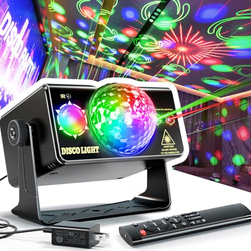 Party Lights DJ Disco Ball Light Strobe LED Stage Lighting