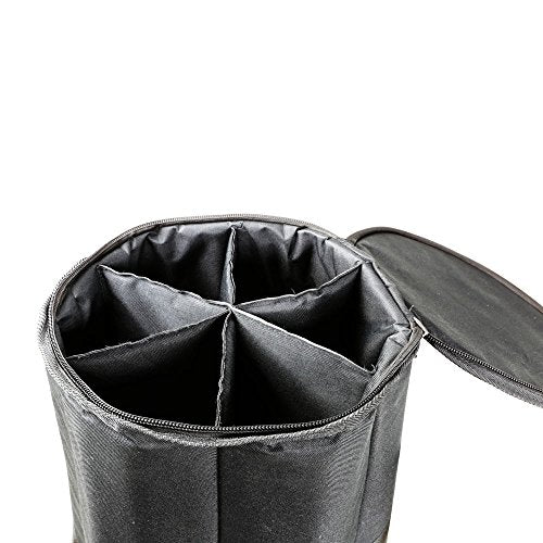 Gravity BGMS 6 B Transport Bag for 6 Microphone Stands (GBGMS6B),Black