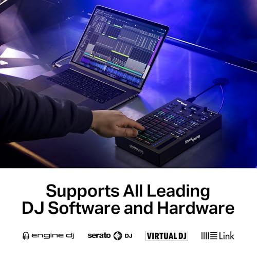 SoundSwitch Control One DMX Lighting Controller | 3-Month Free Trial SoundSwitch Software Access Included, DMX Hardware Support, and Philips Hue Smart Light Support - style: DMX Controller