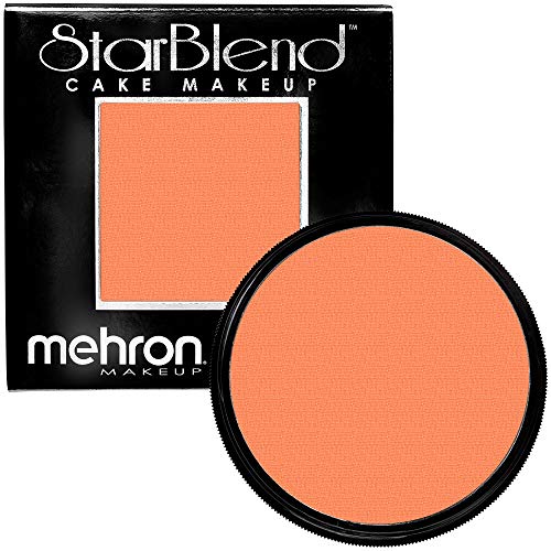 Mehron Makeup StarBlend - ORANGE, Wet/Dry Pressed Powder Face Paint - color: Orange, size: 2 Ounce (Pack of 1)
