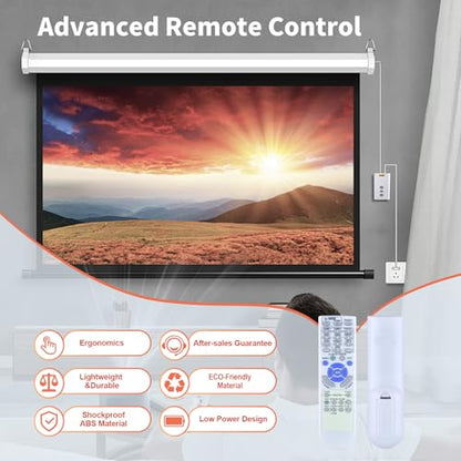 RD-472E New Replaced Remote Control fit for NEC Projector P502H P452H P502W P452W P554U P474U P554W P474W P604X P603X NP-P603X NP-P502H NP-P452H NP-P502W NP-P554U NP-P474U NP-P554W NP-P474W